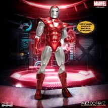 Marvel - Figurine 1/12 Iron Man (silver Centurion Edition) 16 Cm - MEZCO