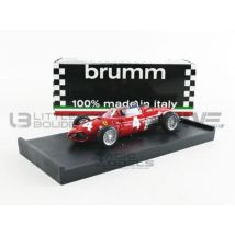 Voiture Miniature De Collection - Brumm - Ferrari 156 F1 - Échelle 1/43 - Gp Italie 1961 - Rouge - Brumm