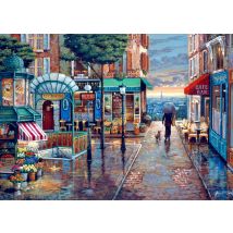 Puzzle 500 Pièces - Rainy Day Stroll - Bluebird Puzzle