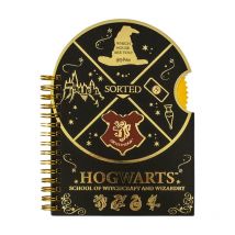 Carnet À Spirales Harry Potter Poudlard Roulette - Cadeaux-et-anniversaire.com