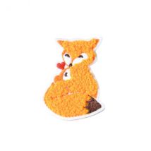 Ecusson Thermocollant Animaux En Chenille Renard 6,3cm X 4cm - MyMercerie