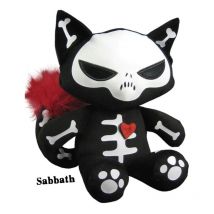 Emily The Strange - Peluche Sabbath 20 Cm - TOYNAMI