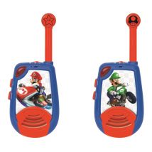 Talkie-walkies Mario Kart Portée 2km Fonction Morse - Lexibook