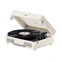 Mixx Audio - Platine Vinyle Portable Bt Revival 55 Stereo - Crème
