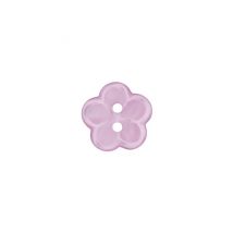 Boutons Fleurs Blanches 12 Mm X 4 - Union Knopf Lilas Violet - Prym Union Knopf