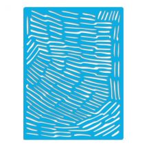 Pochoir Plastique Souple Réutilisable 18,5 X 14,5 Cm Fabrika Decoru Texture 449 - FABRIKA DECORU