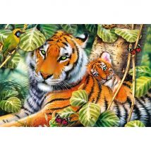 Puzzle 1500 Pièces - Deux Tigres - Trefl