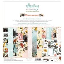 12 Papiers Scrapbooking 30,5 X 30,5 Cm Mintay By Karola Mamarazzi - MINTAY