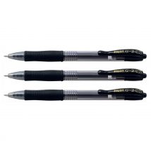 Stylo Roller À Encre Gel G-2 Pointe Large 1mm Noir - Pilot