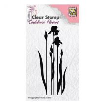 Tampon Transparent Scrapbooking Nellie's Choice Fleur 004 - Nellie's Choice