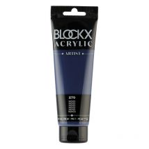 Peinture Acrylique - Indigo - 270 - Blockx Artist - Qualité Beaux-arts - Tube 120ml - Color Block