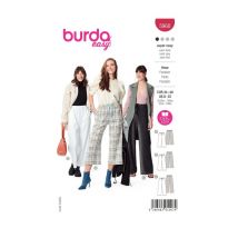 Patron Burda 5960 - Pantalon Ultra Pratique Avec Coupe Droite Taille N°fr 36-50