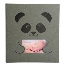Album Photos Livre 60 Pages - Format 29x32cm - Zéphire - Gris - X 2 - Exacompta