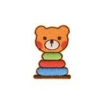 Ecusson Thermocollant Jouet Ourson 3x4cm - MyMercerie