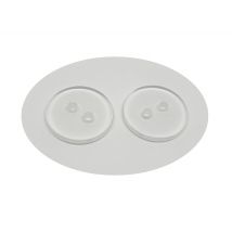20 Boutons Acrylique Transparent Rond 10 Mm 2 Trous - Création Couture Diy - La boutique de Karine