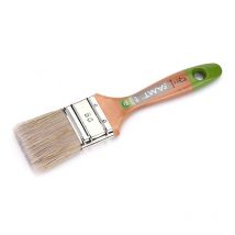 Pinceau - Plat - Spécial Façade - N°50 - 5 Cm Largeur - Manche En Bois - Amt
