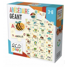 Abecedaire Géant Imagier 28 Pieces - Headu