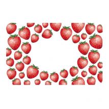 100 Étiquettes Pour Confitures - Fraises - Youdoit