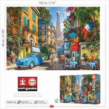 Educa - Puzzle - 4000 The Old Streets Of Paris - Educa