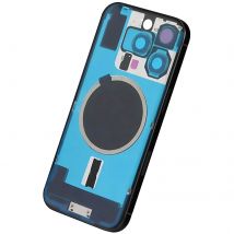 Clappio Châssis Iphone 16 Pro Avec Vitre Arrière De Remplacement Noir - Avizar
