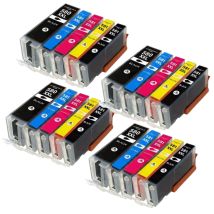 Pack De Cartouches 580/581 Xl Compatibles Pour Imprimante Canon 580/581 Xl - Shop-story