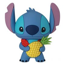Lilo & Stitch - Aimant Stitch Avec Ananas - Monogram