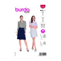 Patron Burda 5739 - Jupe Taille N°fr 38-50
