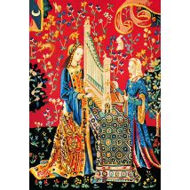 Canevas Seg Dame À La Licorne 100 X 135 Cm