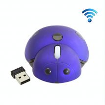 Souris Sans Fil Rouge 3000dpi Ergonomique Anti-sueur 3 Boutons Bleu Yonis - Yonis