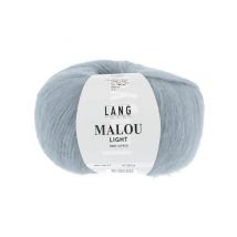 Pelote D'Alpaga Et Laine Malou Light - Lang Yarns 33 Bleu - Lang Yarns