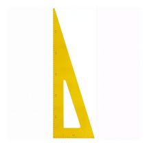 Equerre - Pour Tableau - 60°c - 60cm - Bois - Aimanté - Pour Les Enseignants - Wonday