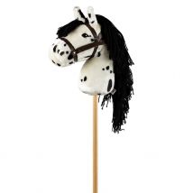 Tête De Cheval Blanc Tacheté À Chevaucher - ByAstrup