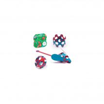 Itsy Pack (rose/turquoise) Clixo - Jeu De Construction Magnétique, Flexible, Durable Et Imaginatif – 18 Pièces - Dès 4 Ans - CLIXO