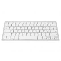 Clavier Bluetooth Sans Fil Azerty Mécanisme À Ciseaux Temps Réponse 0.2s Blanc - Avizar