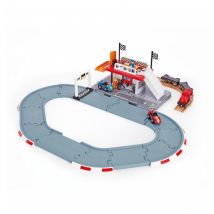 Circuit De Course Voiture Bois - Hape