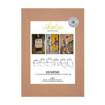 Patron Sac À Dos Et Sacoche Eugène Pochette 0001 Multicolore - Ikatee