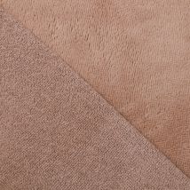 Tissu Micro Éponge Bambou Cappuccino - Craftine