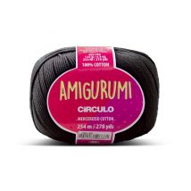 Circulo Amigurumi 125g – Le Fil Parfait Pour Vos Créations Au Crochet 8990 Noir