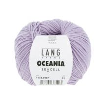 Pelote De Coton À Crocheter Et Tricoter Oceania - Lang Yarns 7 Violet - LangYarns