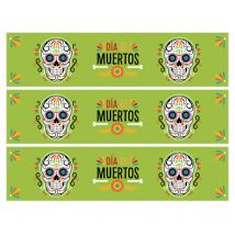 Contours De Gâteaux - Calavera Vert - Annikids