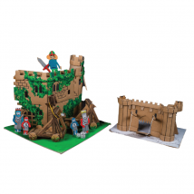 Maquette En Carton Recyclé De Kit Médiéval - Mazette, Quelle Maquette!
