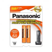 Blister De 4 Piles nimh Micro Aaa 750 Mah Rechargeable - Panasonic