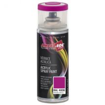 Bombe De Peinture - Acrylique - Violet - Ral 4006 - Brillant - Tous Supports - Ambro-sol - 400ml - Ambro-sol