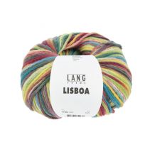 Pelote De Coton À Tricoter Lisboa - 100gr – Lang Yarns - 100% Coton, Légèreté Et Éclat Inspirés Du Portugal 07 Multicolore
