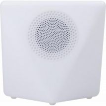 Color Block Enceinte Lumineuse Bluetooth 4.1 Ipx4 Colorlight Modèle Rock S Blanc