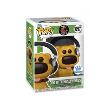 Bienvenue Chez Dug - Figurine Pop! Dug With Headphones 9 Cm - Funko