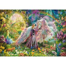 Puzzle 500 Pièces - Voyage De Rêve Avec Une Licorne - Schmidt Spiele