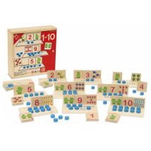 Coffret Apprendre A Compter 1-10 - Goula - 55131 - Jeu Educatif Calcul - Goula