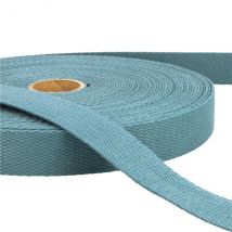 Film 20m Sangle Coton Vert Kaki Clair - My mercerie