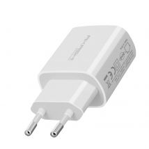 Chargeur Secteur Usb Type C Power Delivery 18w Recharge Rapide Akashi Blanc